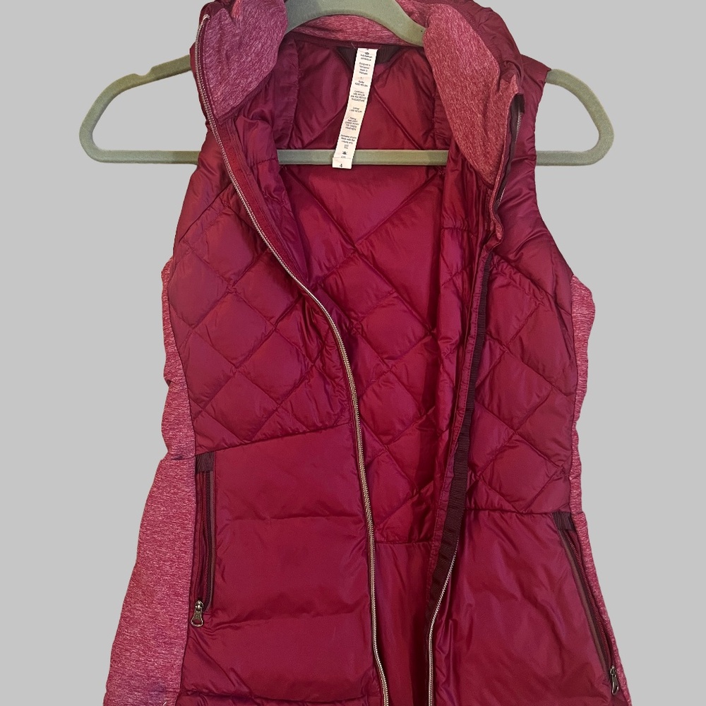 Lulu lemon zip vest
